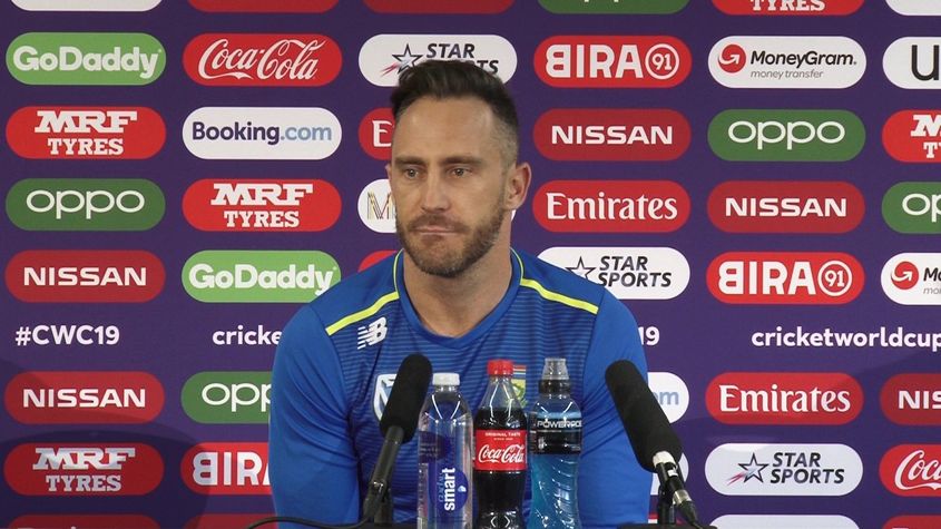 Faf du Plessis: It breaks my heart seeing kids queuing for food