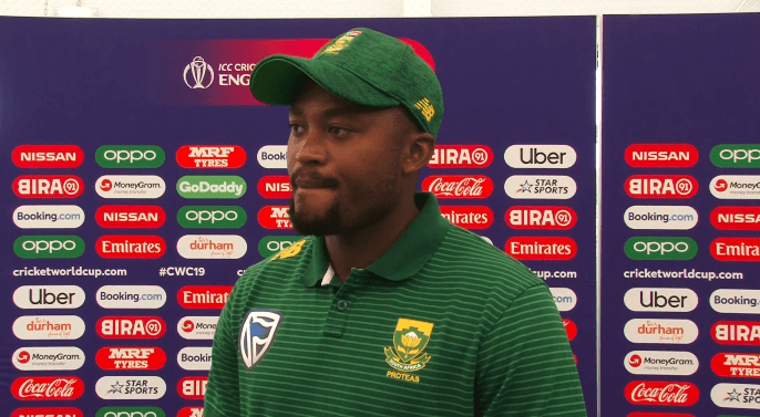 Phehlukwayo talks about World Cup experience