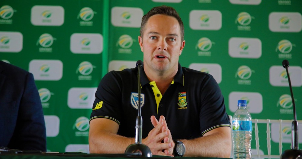Mark Boucher’s first press conference as Proteas Head Coach