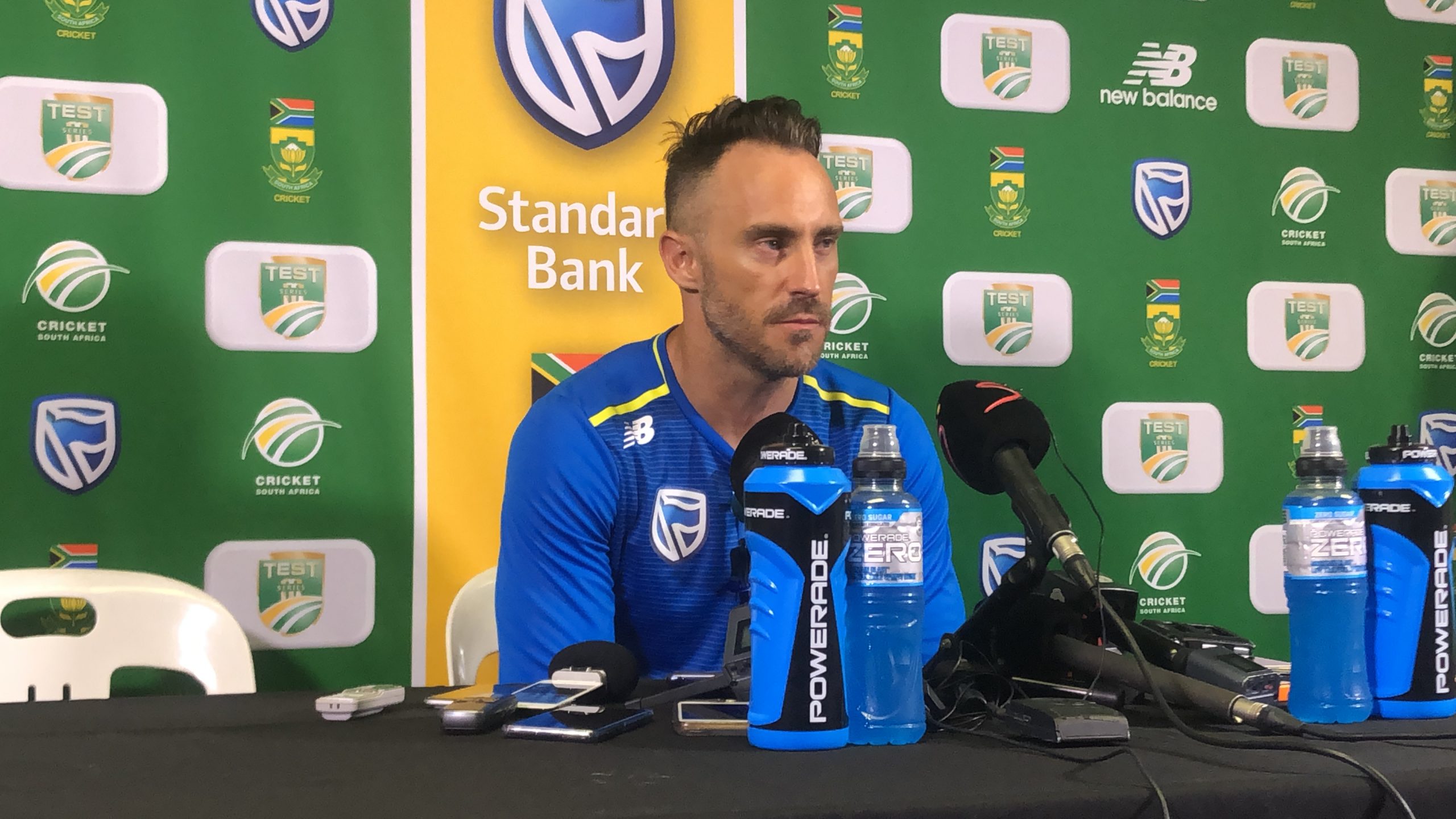 “England showed our batters how to apply ourselves” –Faf du Plessis