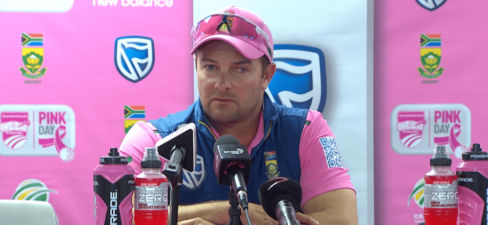 Performance key for me – Mark Boucher