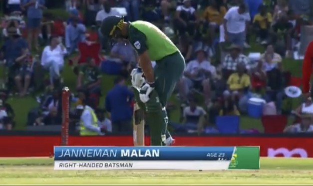 Relive Janneman Malan’s maiden ODI Century