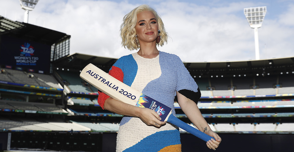 BTS: Katy Perry meets T20 Women’s World Cup finalists Australia and India