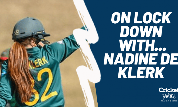 On Lockdown with… Nadine De Klerk