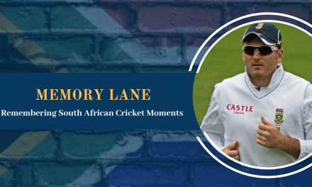 Memory Lane: Graeme Smith Captain Couragous