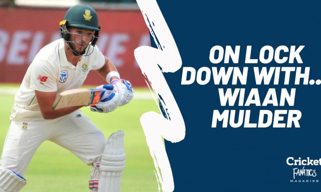 On Lockdown with… Wiaan Mulder