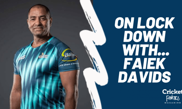 On Lockdown with… Faiek Davids