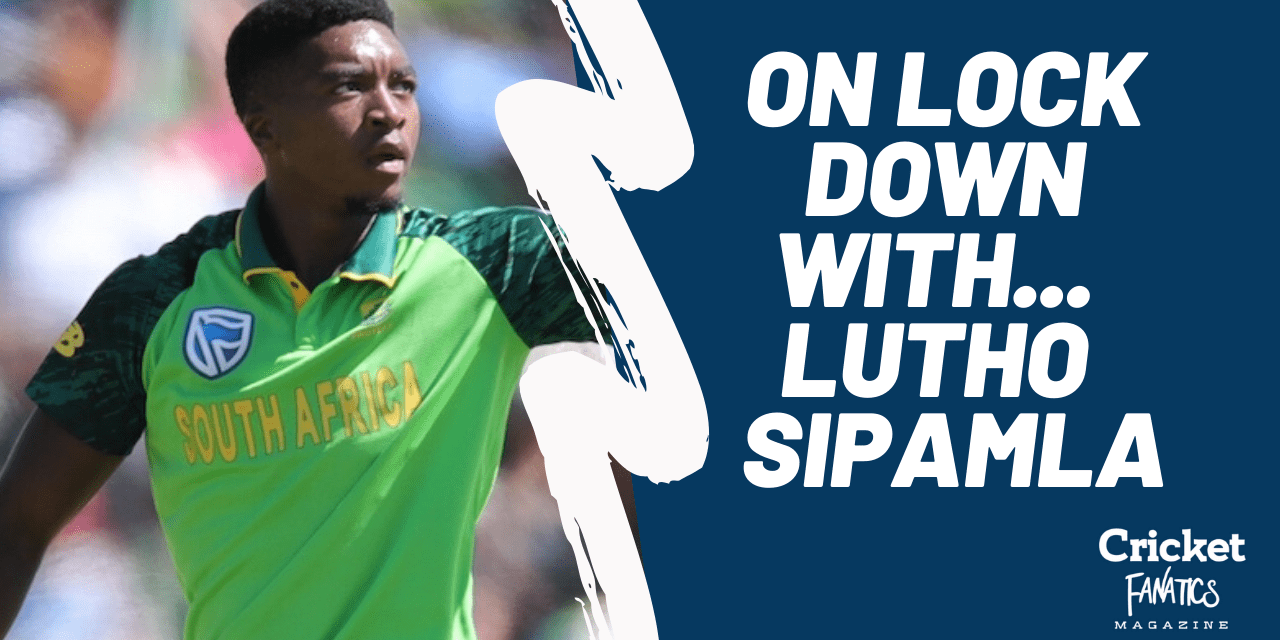 On Lockdown with… Lutho Sipamla