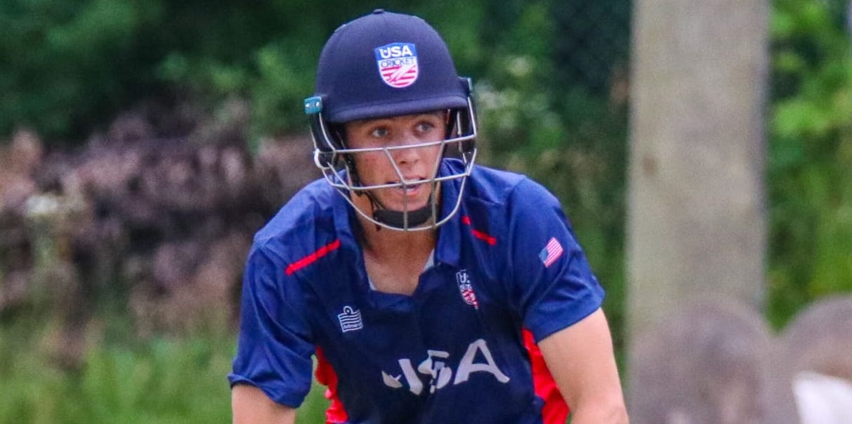 How SA-born USA U19 captain maintained his love for cricket