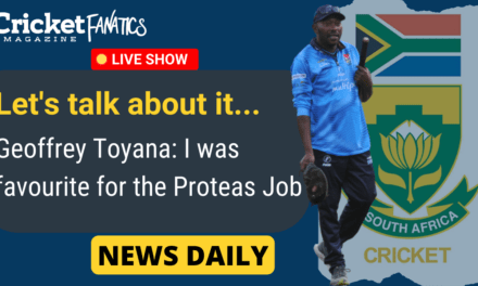 Geoffrey Toyana: I was favourite for the Proteas Job
