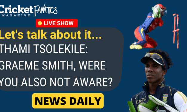 Thami Tsolekile: Graeme Smith, What Are You Aware Of?