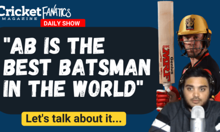 “AB de Villiers is the best batsman in the world” | Let’s Talk About it | Daily Show