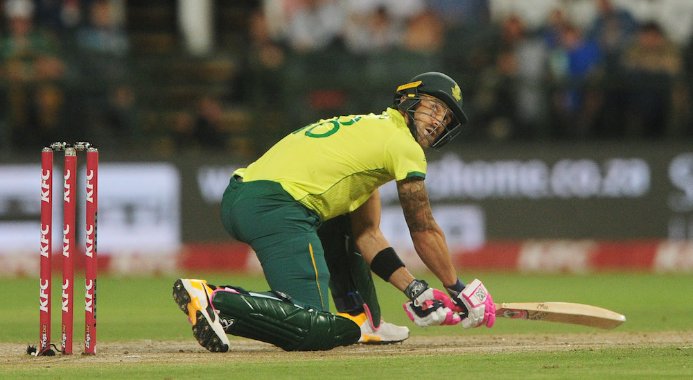 Faf du Plessis is playing with a sense of freedom