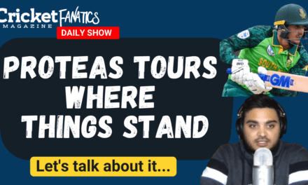 What is happening with the Proteas tours? | SAvENG, PAKvSA | Daily Show