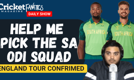 Help me pick the Proteas ODI Squad for the England Tour | Daily Show