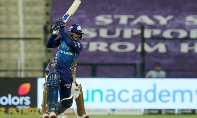 De Kock smashes unbeaten 78 off 44 balls against KKR