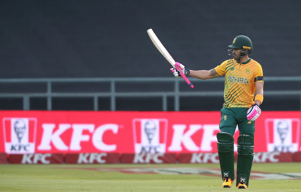 Player Moments: Faf du Plessis shines in 1st T20I against England