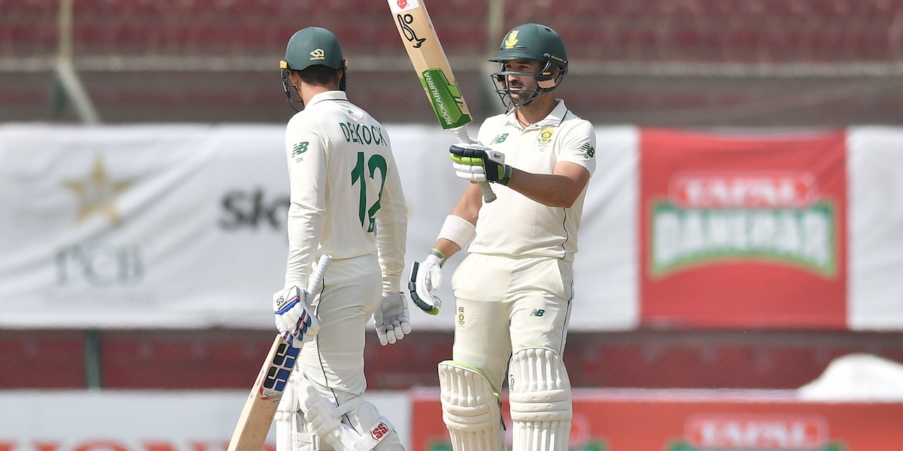 We had the better day – Dean Elgar | 1st Test Day 1 | Pakistan vs South Africa