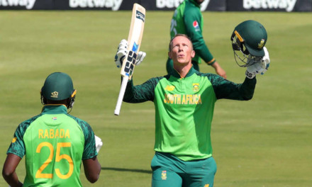 Rassie van der Dussen brings up maiden century for Proteas | 1st ODI South Africa vs Pakistan