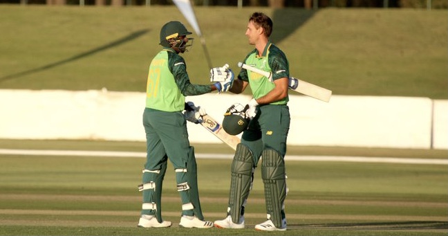 De Bruyn scores ton in 1st One-Day match against Zimbabwe