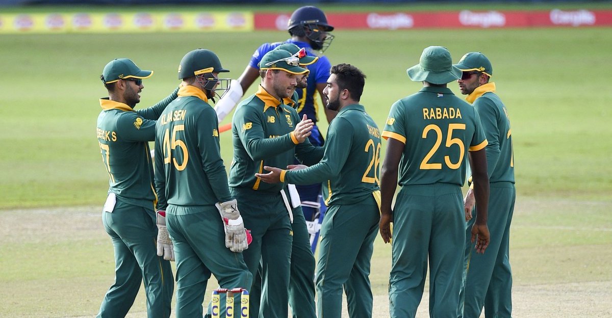 Maharaj key as Sri Lanka post 203 | 3rd ODI | Sri Lanka vs South Africa