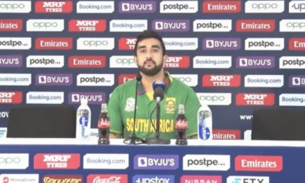 “Every game is important for us” – Tabraiz Shamsi
