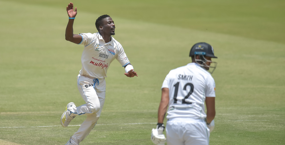 GQAMANE, HARMER WICKETS PUTS TITANS IN POLE POSITION AHEAD OF FINAL DAY
