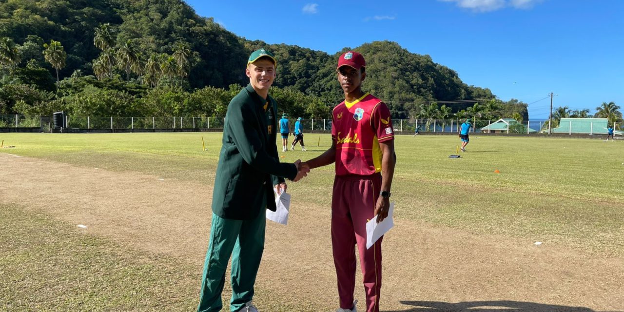 Windies U19 square series against SA U19