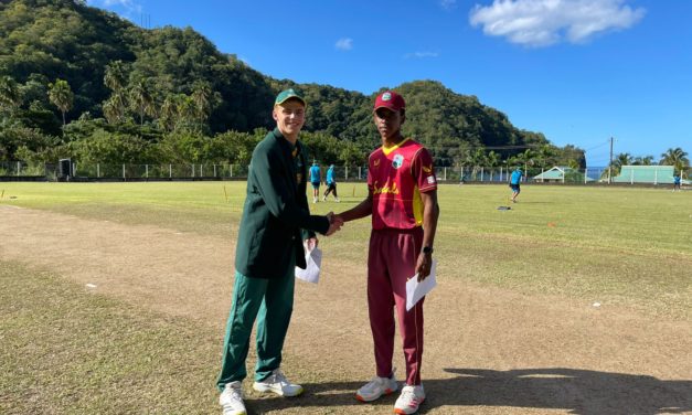 Windies U19 square series against SA U19