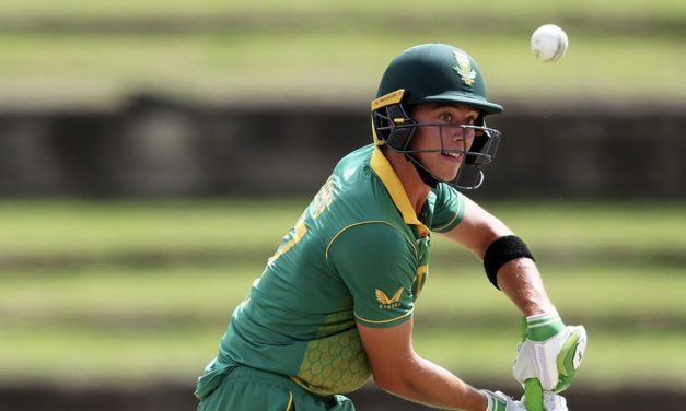 Dewald Brevis ends U19 WC campaign with ton