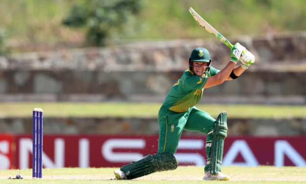 Dewald Brevis makes history at U19 World Cup