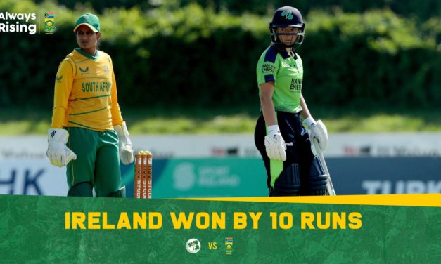 Ireland go 1-0 up in T20Is against Proteas Women