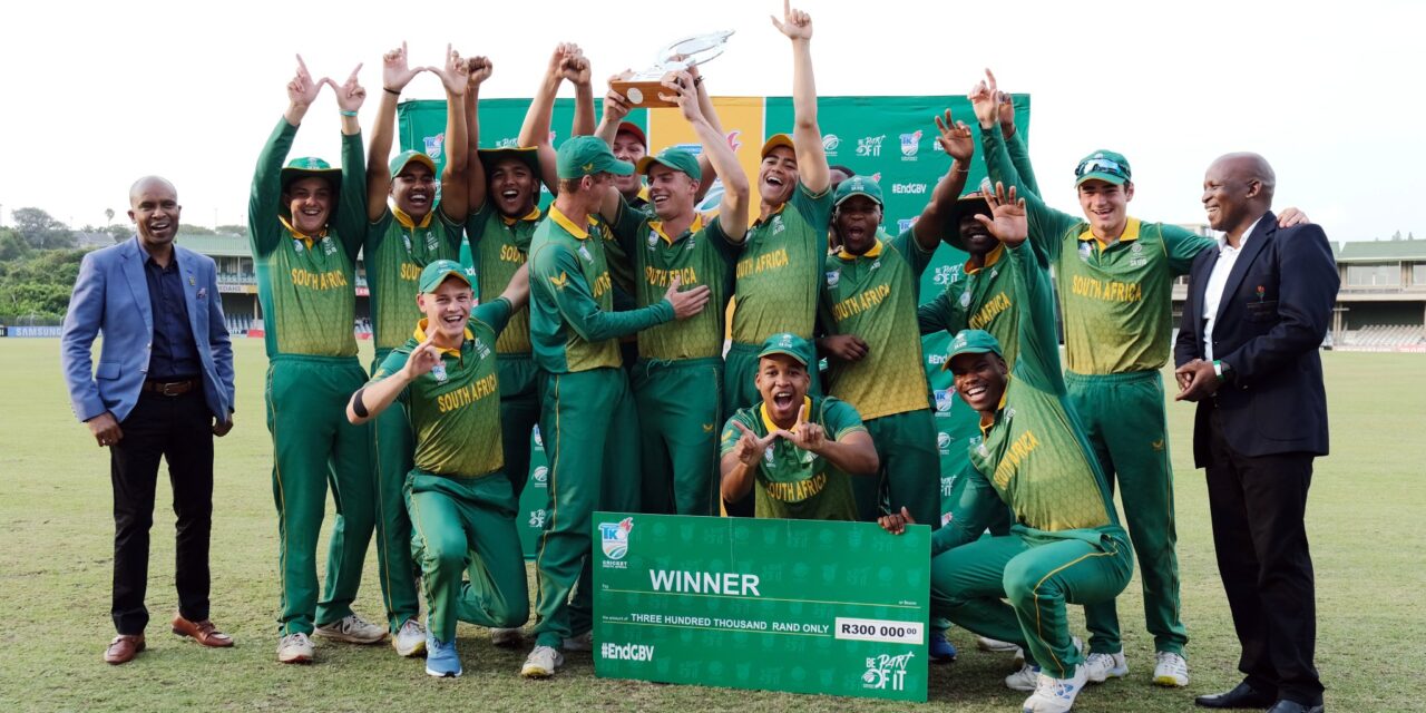 SA U19 Crowned T20KO Champions  