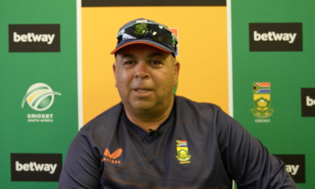 Shukri Conrad shares thoughts ahead of ODI series