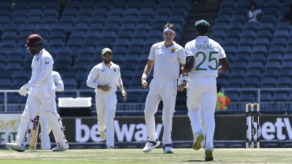 Gerald Coetzee ruled out of Newlands Test