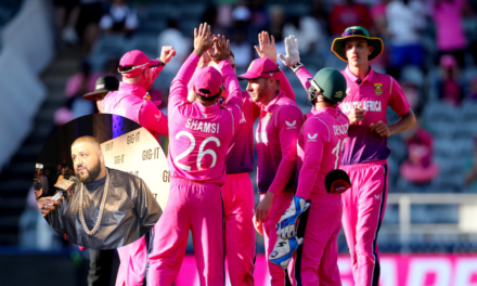 DJ Khaled celebrates success of the Betway Pink ODI