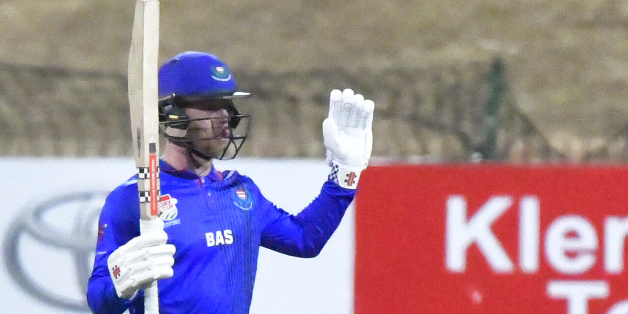 VERREYNNE CENTURY FOR WP IN 1-DAY CUP OPENER