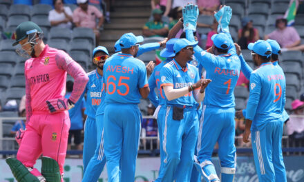 India thrash Proteas in 1st ODI