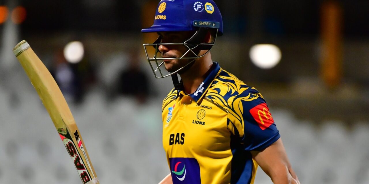 Hendricks, Mulder smash Lions to CSA T20 Title