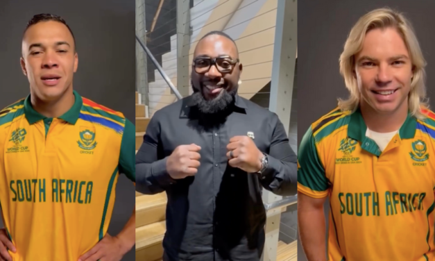 World Cup-winning Springboks send Message to Proteas