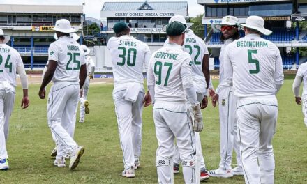 Windies batters and weather force draw against Proteas