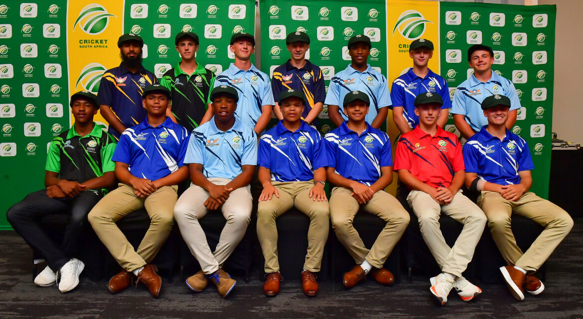 South Africa U19 Squad for England Series