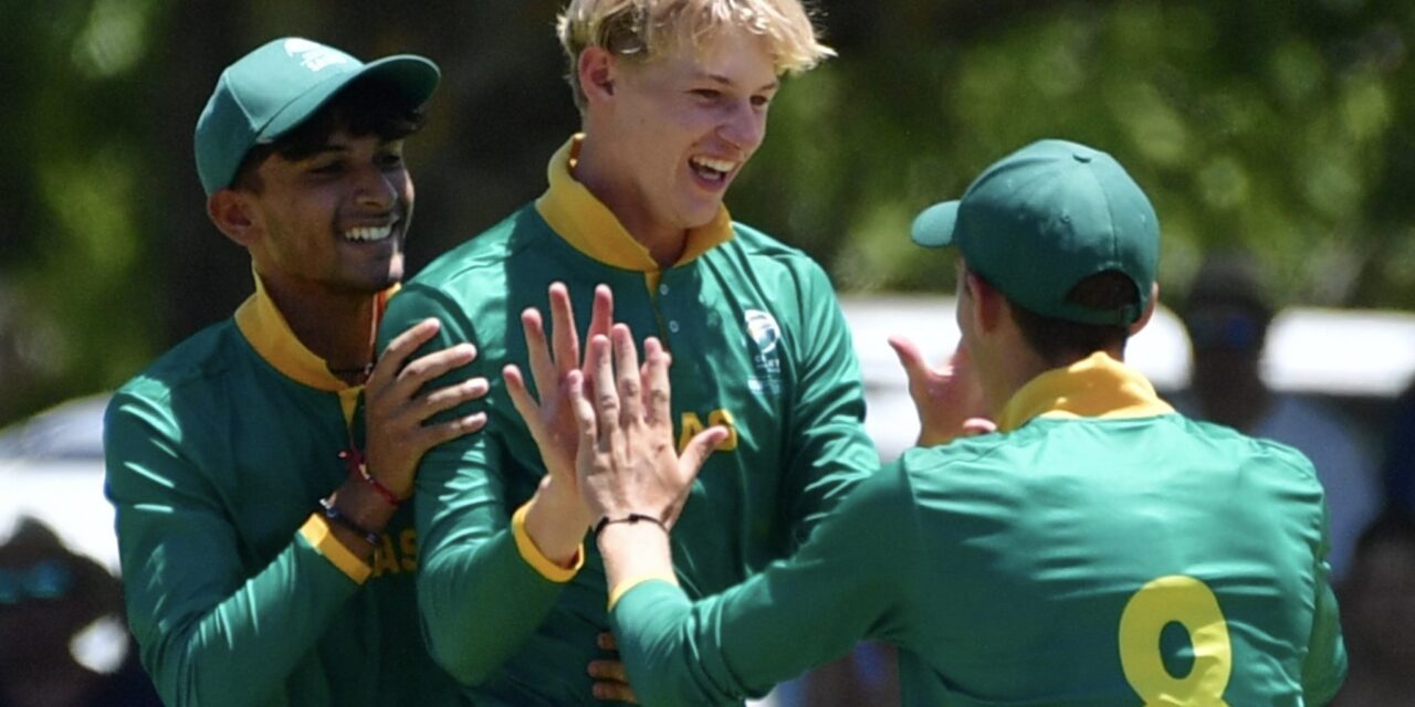 South Africa U19 beat England 2-1 in ODIs