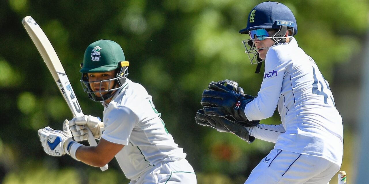 HALF CENTURIES FROM JAMES AND HANSEN RESCUE SA U19