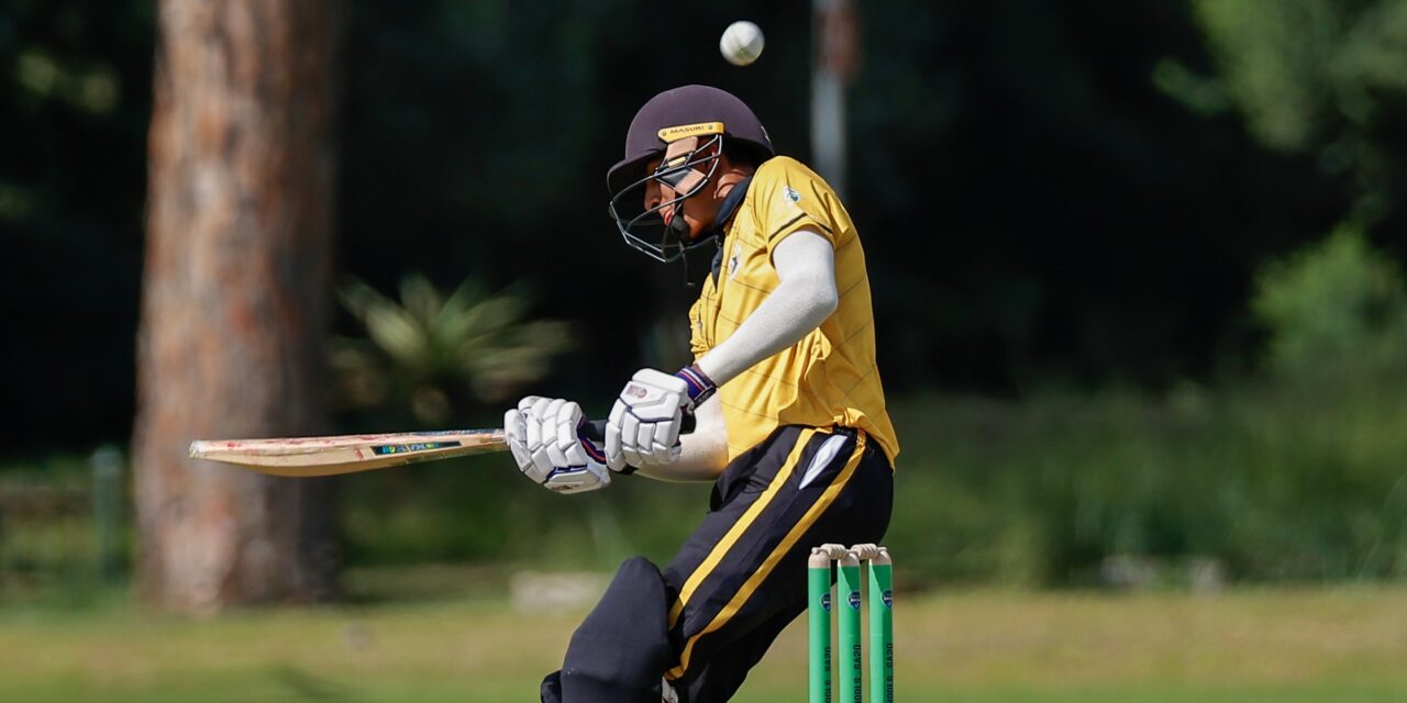 St David’s Morteza Manack stars with bat and ball in an action-packed Schools SA20 opening day