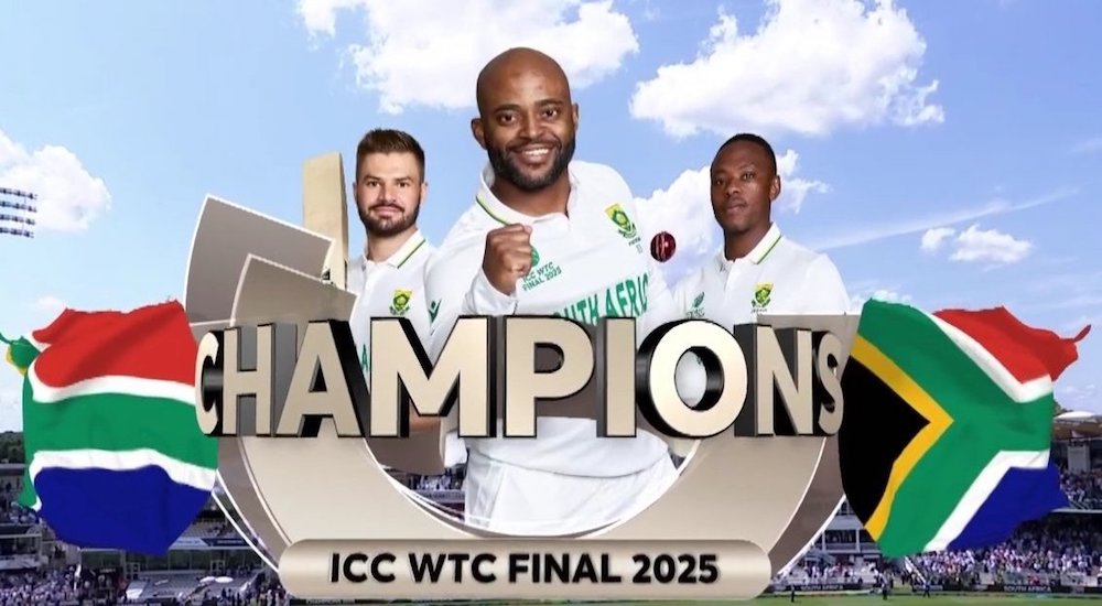 South Africa are WORLD CHAMPIONS | World Test Championship Final
