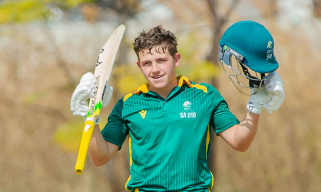 Jorich van Schalkwyk makes history
