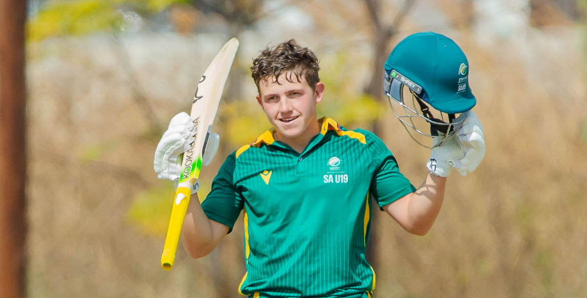 Jorich van Schalkwyk makes history