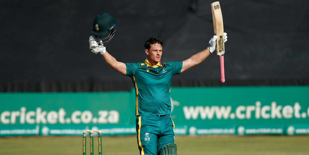 Rubin Hermann ton hands SA A first win | SA A vs NZ A