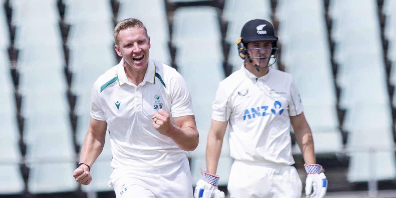 Van Vuuren takes 3 | Day 1 | 2nd 4-Day match | South Africa A vs New Zealand A